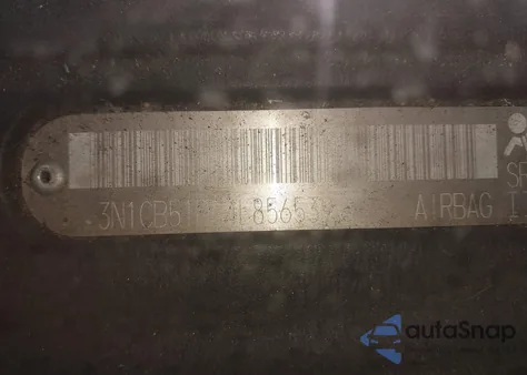 2004 Nissan Sentra 1.8S z USA, uszkodzony, nr VIN 3N1CB51D54L856539